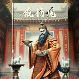 A striking book cover for a Chinese novel titled '鮮滿宮堂'