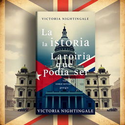 Book cover design featuring the title "La Historia que Podía Ser" by Victoria Nightingale in Georgia font