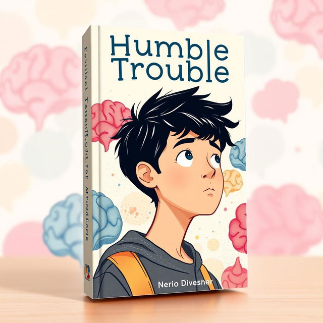 A captivating book cover for the teen fiction novel titled "Humble Trouble"