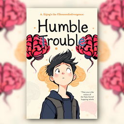 A captivating book cover for the teen fiction novel titled "Humble Trouble"