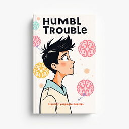 A captivating book cover for the teen fiction novel titled "Humble Trouble"