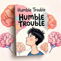 A captivating book cover for the teen fiction novel titled "Humble Trouble"