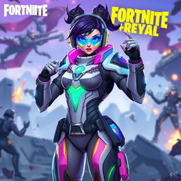 Victoria Magistral character design inspired by Fortnite