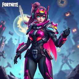 Victoria Magistral character design inspired by Fortnite