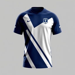 A modern and sleek athletic jersey design, perfect for a contemporary sports team