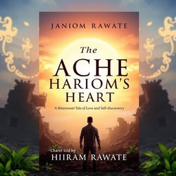 A book cover for 'The Ache Of Hariom's Heart: A Bittersweet Tale of Love and Self-Discovery' by Hariom Rawate