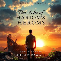 A book cover for 'The Ache Of Hariom's Heart: A Bittersweet Tale of Love and Self-Discovery' by Hariom Rawate