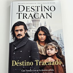 Capa de livro com o título em português "Destino Traçado" e o subtítulo "Quando o coração ousa sonhar o destino revela suas surpresas"