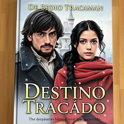 Capa de livro com o título em português "Destino Traçado" e o subtítulo "Quando o coração ousa sonhar o destino revela suas surpresas"