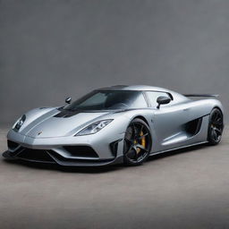 An audacious blend of the advanced design and intricate aerodynamics of a Koenigsegg with the raw power and aggressive design of a Lamborghini.