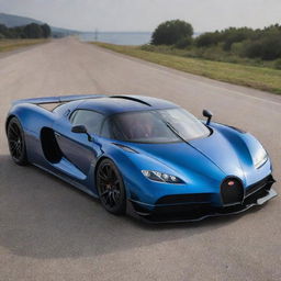 A hypercar integrating the advanced aerodynamics and groundbreaking speed of a Koenigsegg with the luxurious details and unmatched power of a Bugatti.