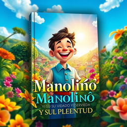 A striking and visually captivating book cover for "Manoliño y su Vida en Plenitud"