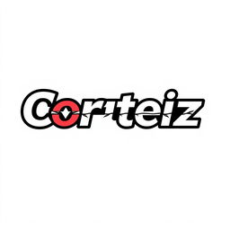 A sleek, modern logo design for a streetwear brand named Corteiz