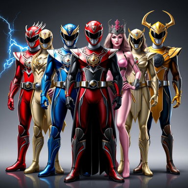 Power Rangers: Greek Mythology Inspired Warriors Unite | Idyllic Ideas