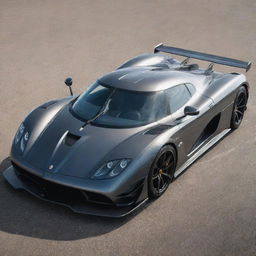 A hypercar that incorporates the complex aerodynamics and top-speed characteristics of a Koenigsegg with the dramatic detailing and exclusive appeal of a Pagani.