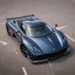 A hypercar that incorporates the complex aerodynamics and top-speed characteristics of a Koenigsegg with the dramatic detailing and exclusive appeal of a Pagani.