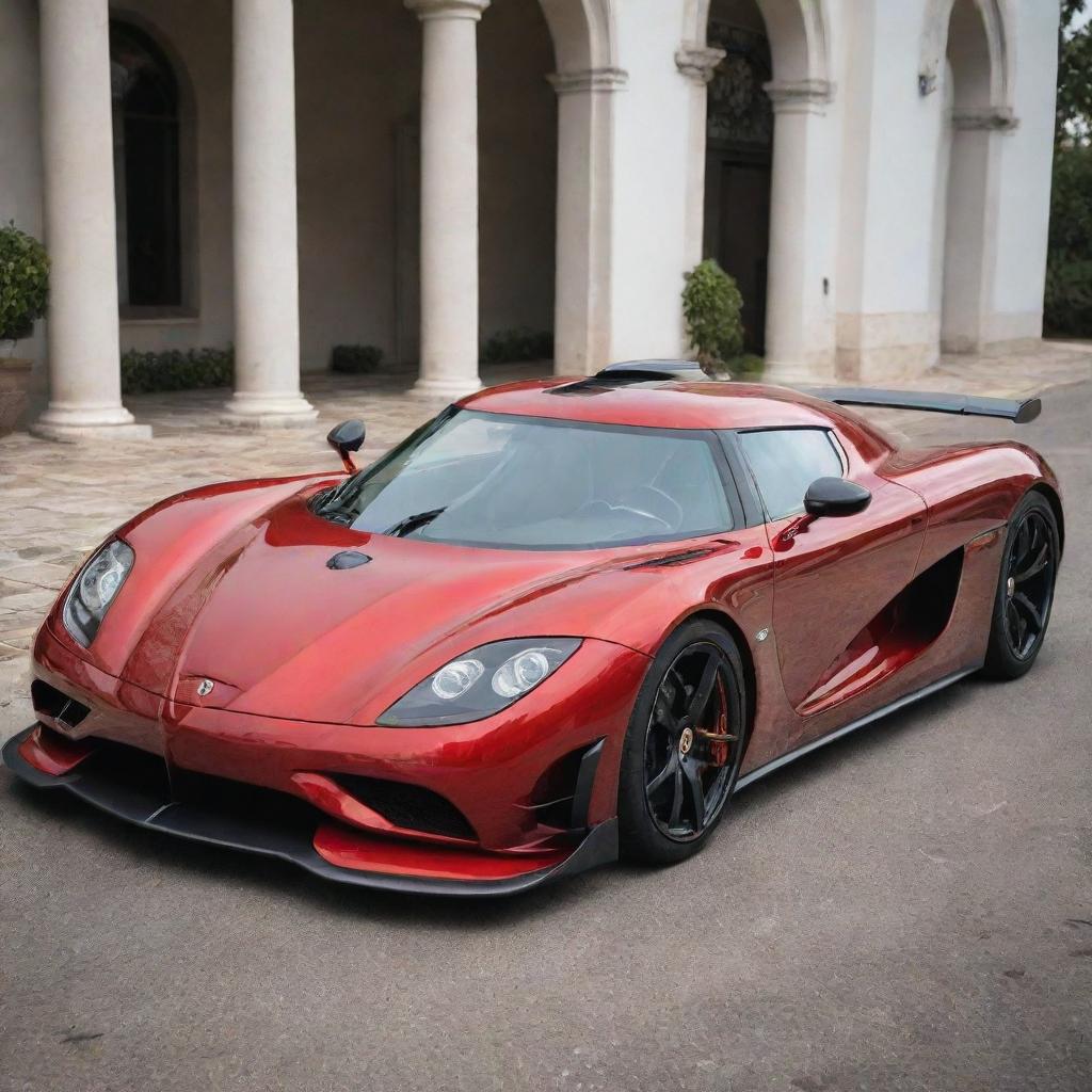 An exotic fusion of the intricate design and phenomenal speed of a Koenigsegg with the classic Italian elegance and racing pedigree of Alfa Romeo.