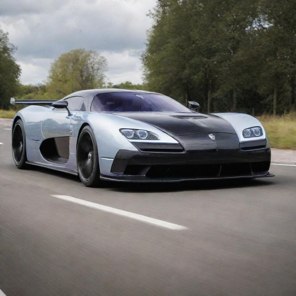 Koenigsegg combined with Rolls-Royce