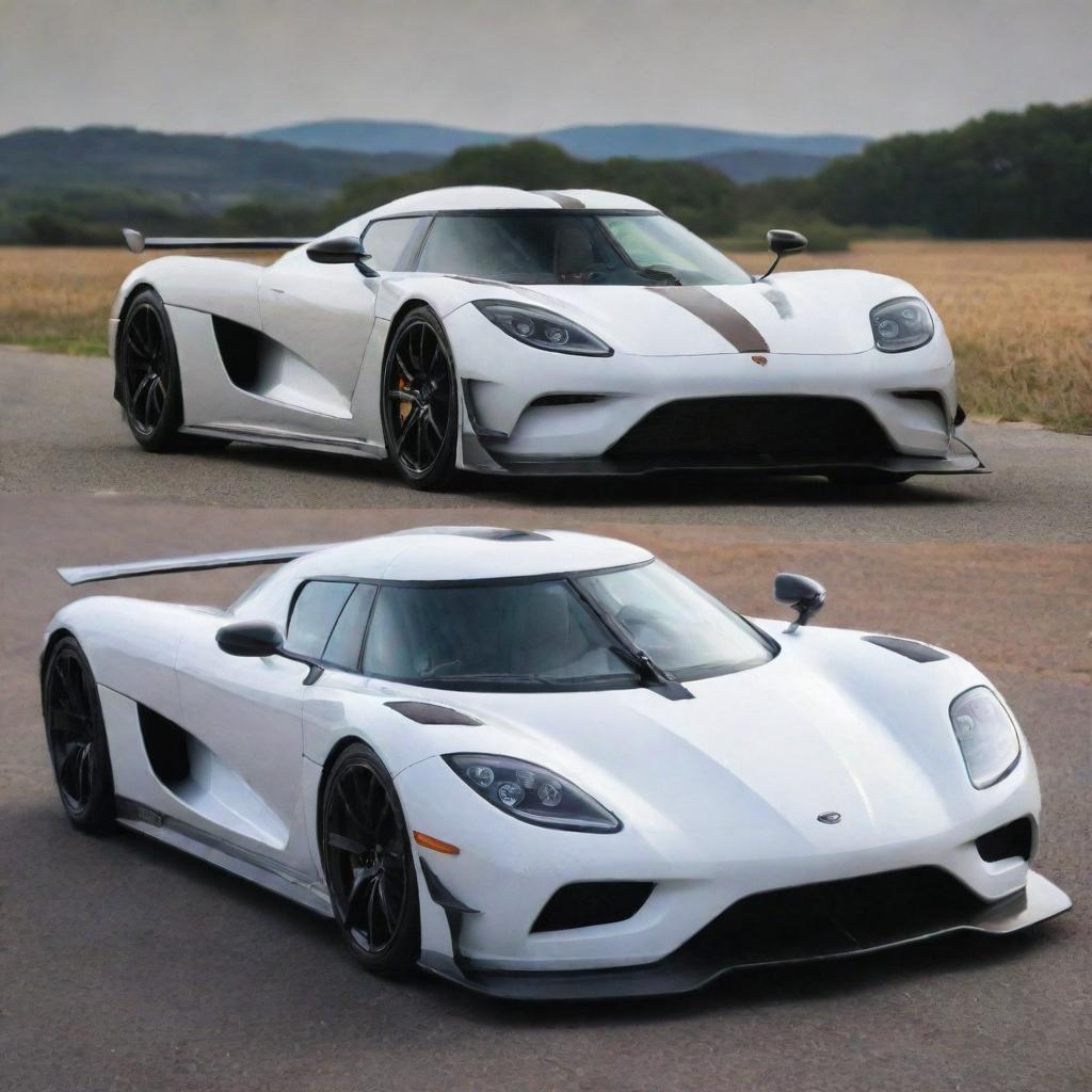 Koenigsegg combined with Ford