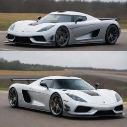 Koenigsegg combined with Chevrolet