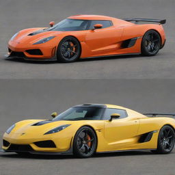 Koenigsegg combined with Chevrolet