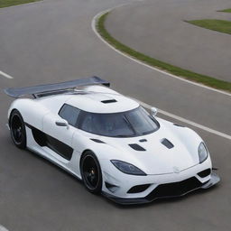 Koenigsegg combined with Mercedes-Benz 