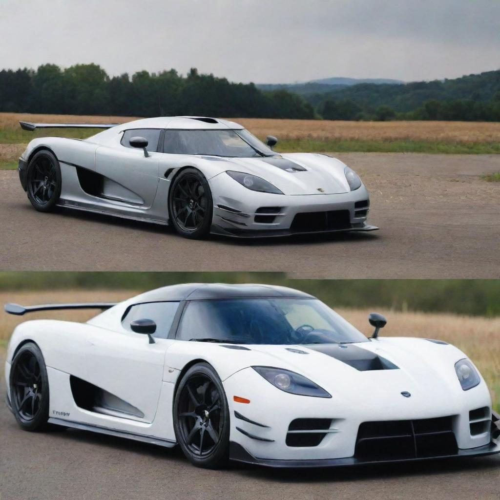 Koenigsegg combined with Subaru