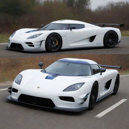 Koenigsegg combined with Subaru