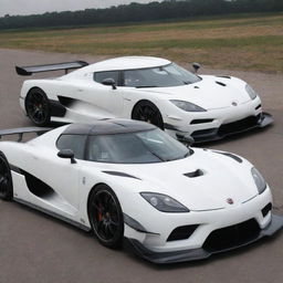 Koenigsegg combined with Toyota