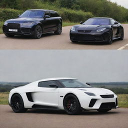 Koenigsegg combined with Range rover