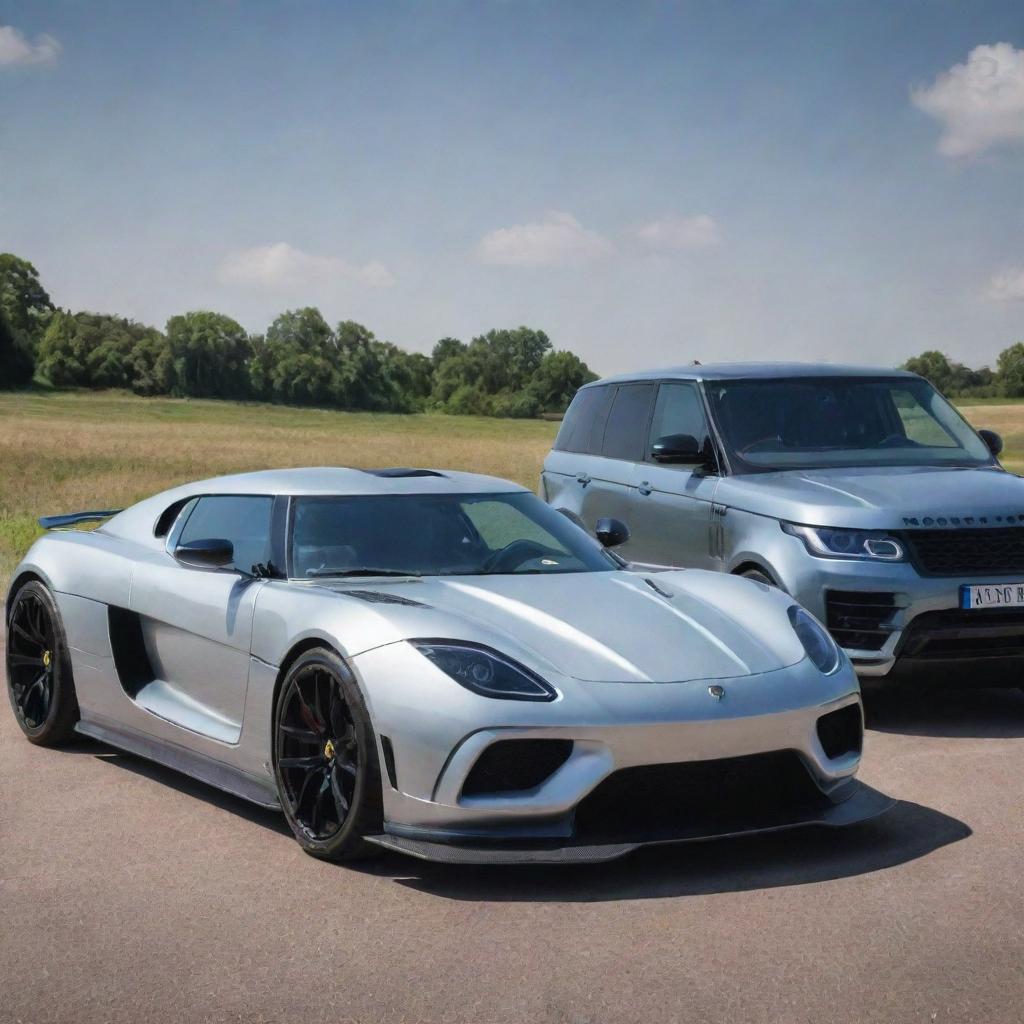 Koenigsegg combined with Range rover