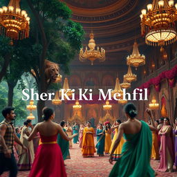 An enchanting and cinematic video titled "Sher Dil Ki Mehfil" that captures the essence of bravery and grandeur