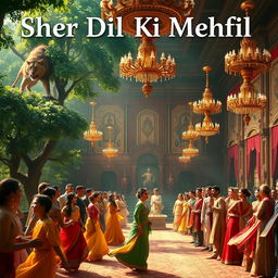 An enchanting and cinematic video titled "Sher Dil Ki Mehfil" that captures the essence of bravery and grandeur