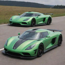 Koenigsegg combined with Skoda