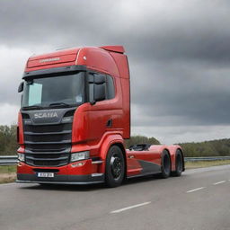 Koenigsegg combined with Scania