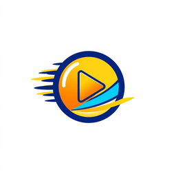 A vibrant, eye-catching social media logo representing online clips