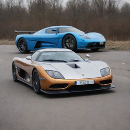 Koenigsegg combined with Lada