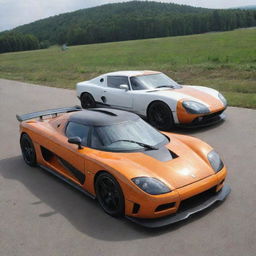 Koenigsegg combined with Lada