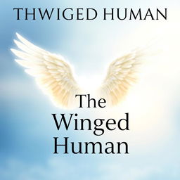 A stunning cover design featuring the title "The Winged Human" prominently displayed