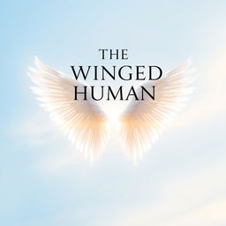 A stunning cover design featuring the title "The Winged Human" prominently displayed