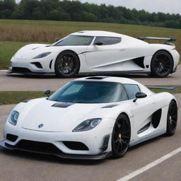 Koenigsegg combined with Volkswagen