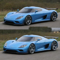 Koenigsegg combined with Volkswagen