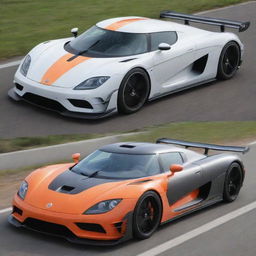 Koenigsegg combined with Volkswagen