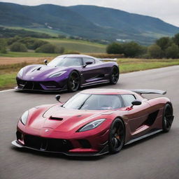 Koenigsegg combined with Infiniti