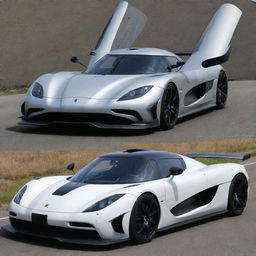 Koenigsegg combined with Peugeot 