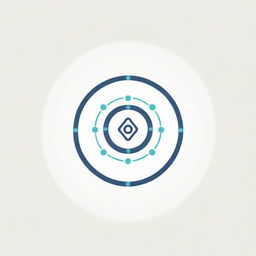 Design a vector logo for 'My Path AI' combining elements of pathways and artificial intelligence.