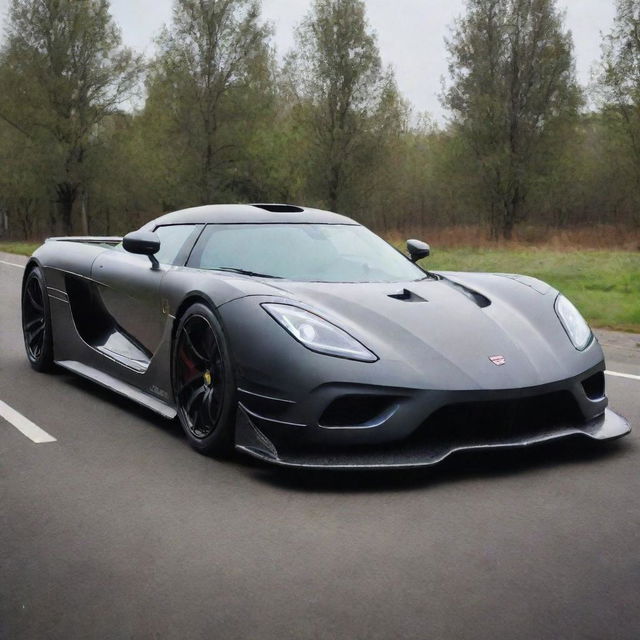 Koenigsegg combined with GMC 