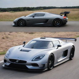 Koenigsegg combined with Volvo