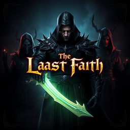 An intense and dramatic thumbnail for "The Last Faith" video game