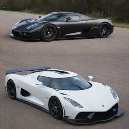 Koenigsegg combined with Cadillac 